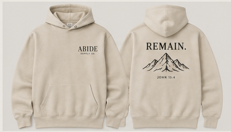 Cream Remain Hoodie